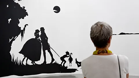 Mark Alexander/Sikkema Jenkins & Co/Joshua White Kara Walker turns an unflinching gaze upon racial and sexual exploitation in silhouettes recalling American folk art (Credit: Mark Alexander/Sikkema Jenkins & Co/Joshua White)