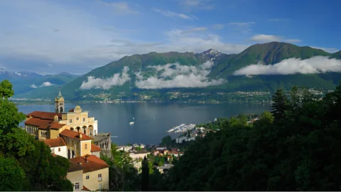 Andreas Strauss/LOOK-foto/Getty Images The cultural divide between Italian-speaking Switzerland and the rest of the country is marked by the '<I>Polentagraben</I>' (Credit: Andreas Strauss/LOOK-foto/Getty Images)
