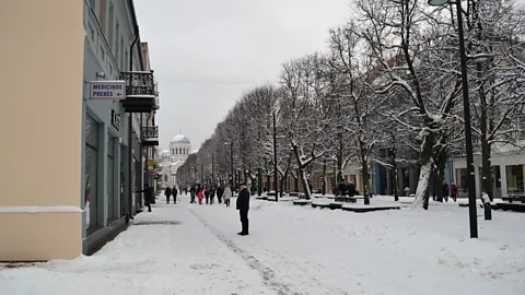 Will Mawhood Lithuanian is no longer exclusively a rural language (Credit: Will Mawhood)