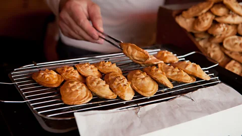 Arletta Cwalina/Alamy Traditionally, oscypek is eaten raw, grilled or fried (Credit: Arletta Cwalina/Alamy)