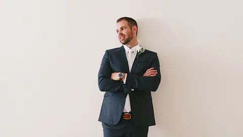 Matthew Wright Matthew Wright made a watch for his wedding (Credit: Matthew Wright)