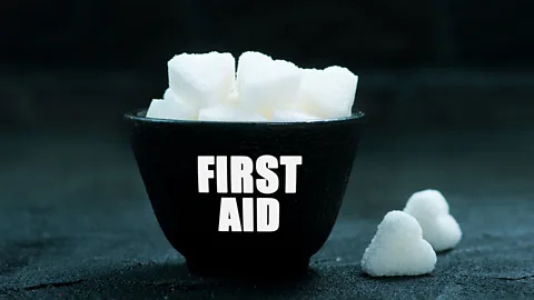 Getty Images Researchers like Moses Murandu are pushing for sugar to be considered an effective method of wound treatment (Credit: Getty Images)