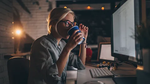 Getty Images A Chartered Management Institute 2018 study shows middle managers are working the equivalent of 44 extra days in overtime, leading to sickness and stress (Credit: Getty Images)