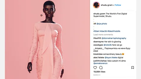 Cameron-James Wilson Despite being created as an "art piece", Shudu has had offers from brands looking to market their products (Credit: Cameron-James Wilson)
