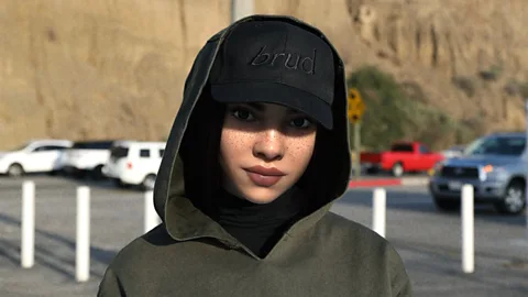 Instagram/lilmiquela Meet Miquela. She isn't real but she has more than 870,000 followers on Instagram (Credit: Instagram/lilmiquela)
