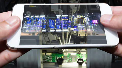 Getty Images Augmented reality can add an overlay to real-life products, making instructions easier to understand (Credit: Getty Images)