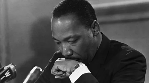 Alamy Dr King worked to create what he called a ‘beloved community’, and wrote in praise of agape, the Greek notion of ‘disinterested love’ (Credit: Alamy)