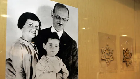 STAN HONDA/Getty Images After the war, Otto Frank responded to a letter from the Wagner sisters informing them of what had happened to his daughters (Credit: STAN HONDA/Getty Images)