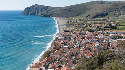 Malcolm P Chapman/Getty Images Writer Zora O’Neill has vacationed with her husband and his family in Skala Eressos on the Greek island of Lesbos for years (Credit: Malcolm P Chapman/Getty Images)