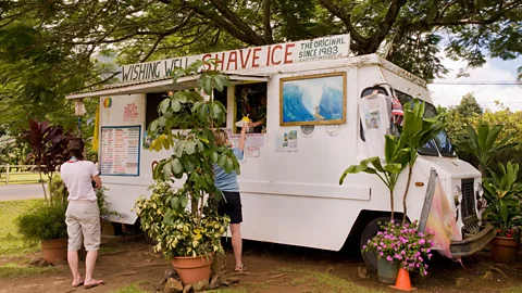 Linda Ching/Getty Images Residents, businesses, government officials and even visitors are expected to act with Aloha Spirit (Credit: Linda Ching/Getty Images)