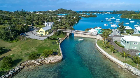 Bermuda Tourism Bermuda’s Somerset Bridge is the smallest drawbridge in the world (Credit: Bermuda Tourism)