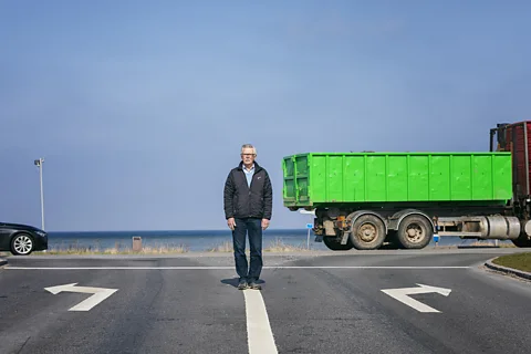 Jan Søndergaard Jan Ramqvist, 77, was a traffic engineer during Dagen H and described the mood during the switch as 'thrilling' (Credit: Jan Søndergaard)