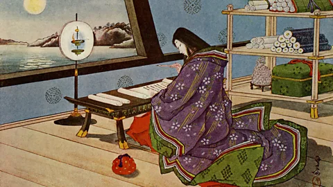 Alamy Murasaki Shikibu’s The Tale of Genji is considered the world’s first modern novel, creating complex characters and using irony in its description of courtly life (Credit: Alamy)