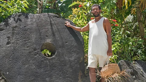 Robert Michael Poole Some rai stones measure more than 3m in diameter (Credit: Robert Michael Poole)