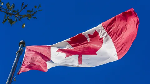 Getty Images The year 1980 was significant for a number of reasons: it marked the 100th anniversary of O'Canada's composition and original performance – in French (Credit: Getty Images)