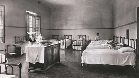 Getty Images For decades, being institutionalised in a mental hospital was the main ‘treatment’ for depression (Credit: Getty Images)