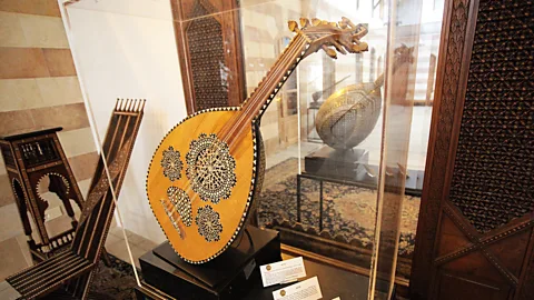 Leila Molana-Allen The Debbané Palace in Saida, Lebanon, houses a rich collection of Ottoman-era musical instruments (Credit: Leila Molana-Allen)