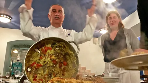 Shira Rubin Chef Moshe Basson believes Israeli cuisine is less about recipes than it is about reliving memories (Credit: Shira Rubin)