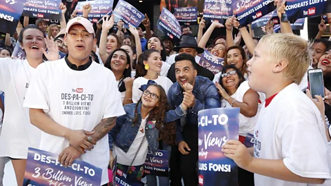 Getty Images Luis Fonsi's Despacito was a smash hit in 2017 in both English- and Spanish-speaking markets (Credit: Getty Images)