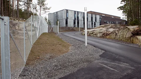 Getty Images At Halden Prison in Norway unarmed guards mingle with prisoners. It is often called the world's most humane prison (Credit: Getty Images)