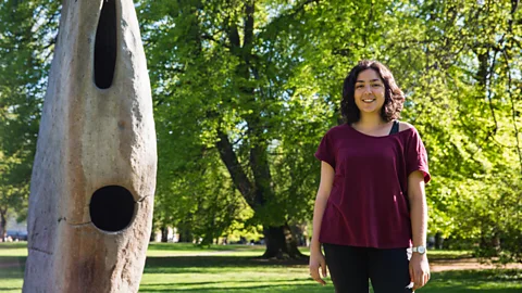 MARTINAXELL Sima Mahdjoub is French but has lived in nine countries including the UK, Australia and Spain, she has settled in Sweden (Credit: MARTINAXELL)