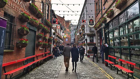 Eliot Stein Few people realise there is a river running below the streets of central Belfast (Credit: Eliot Stein)