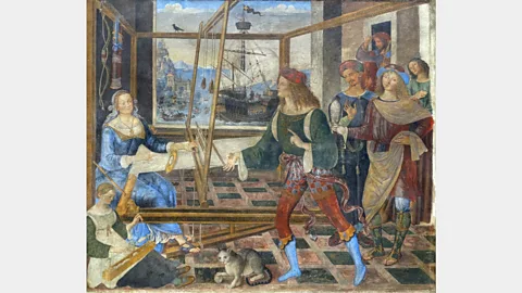 Alamy Odysseus’ wife Penelope has to fend off suitors as she waits for her husband to return (Credit: Alamy)
