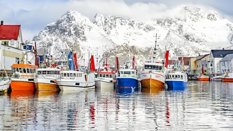 Getty Images The roots of dugnad can be traced back to Norway's fishing and farming communities (Credit: Getty Images)