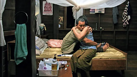 Alamy Many of his films feature characters sleeping, getting ready for sleep or just waking up – Apichatpong likes to explore different states of consciousness (Credit: Alamy)