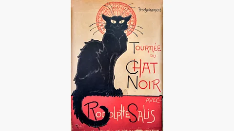 Alamy Lithography helped popularise the movement, notably Steinlen’s ment for the Symbolist cabaret Le Chat Noir (Credit: Alamy)