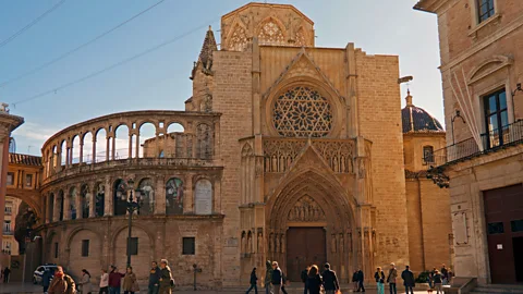 Angel Villalba/Getty Images The Valencia Cathedral houses what is said to be the Holy Grail (Credit: Angel Villalba/Getty Images)