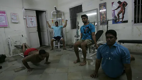 Getty Images Openings for roles in the Indian police force also prompt massive applicant response (Credit: Getty Images)