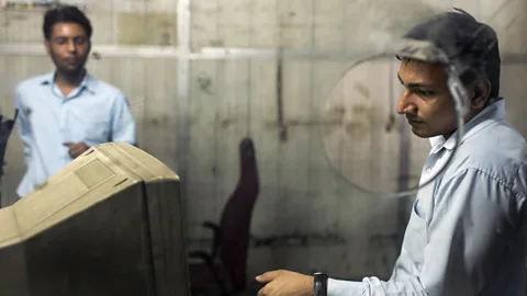 Getty Images Some India government jobs bring highly sought-after perks such as medical care and travel passes for family members (Credit: Getty Images)