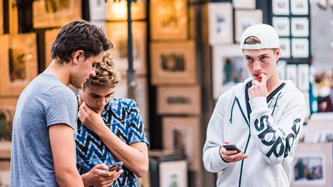 Getty Images The male babysitters interviewed knew the going rate for the work and had shared pay information with each other, but not with female babysitter friends (Credit: Getty Images)