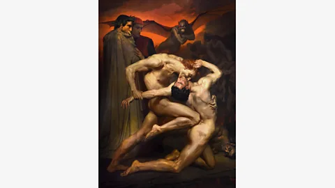 Alamy William Bouguereau’s Dante and Virgil from 1850 shows how vivid and image-rich Dante’s storytelling is (Credit: Alamy)