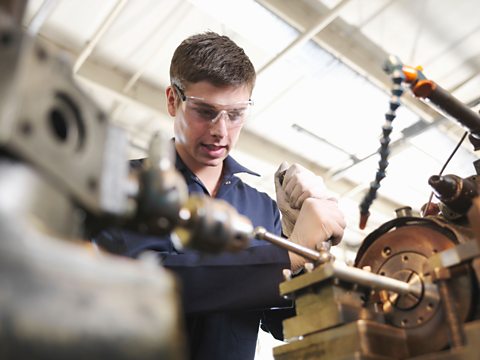 Setting up a lathe