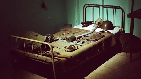 Stephen Dowling The curators have painstakingly filled the rooms with the kind of equipment that was used at the time (Credit: Stephen Dowling)