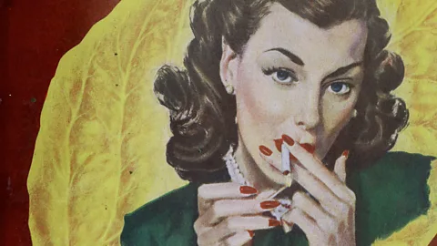 Lucky Strike/Alamy Since the mid-20th Century, cigarettes have been marketed to women as a symbol of empowerment (Credit: Lucky Strike/Alamy)