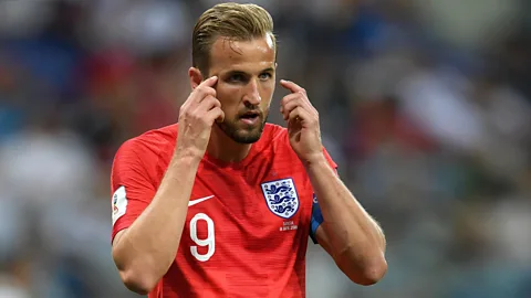 Getty Images Top athletes such as Harry Kane may not have consciously trained the quiet eye technique, but the research suggests they all use it (Credit: Getty Images)