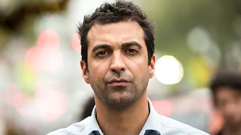 Getty Images Whether you see this face as ‘threatening’ or ‘harmless’ may depend more on what else you’ve seen recently, rather than on the face itself (Credit: Getty Images)