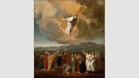 Museum of Fine Arts Boston Jesus’ ascension to heaven by John Singleton Copley, 1775 (Credit: Museum of Fine Arts Boston)