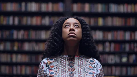 David Sampson / Courtesy of Theaster Gates This image of the musician Corinne Bailey Rae represents Gates’s aim to celebrate ‘beautiful powerful women’ in the exhibition (Credit: David Sampson / Courtesy of Theaster Gates)