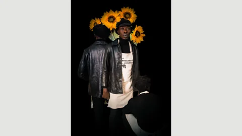 Omar Victor Diop / MAGNIN-A Omar Victor Diop, Breakfast for the Children of the Black Panthers 1969, from Liberty (2016) (Credit: Omar Victor Diop / MAGNIN-A)