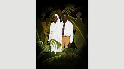 Omar Victor Diop / MAGNIN-A Omar Victor Diop, Nanny and Quao, Jamaica, 1720, from Liberty (2016). (Credit: Omar Victor Diop / MAGNIN-A)