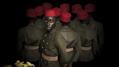 Omar Victor Diop / MAGNIN-A Omar Victor Diop, Thiaroye 1944 (Credit: Omar Victor Diop / MAGNIN-A)