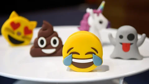 Getty Images Emoji are less of a problem than incorrect spelling and grammar, say Collier and Day (Credit: Getty Images)