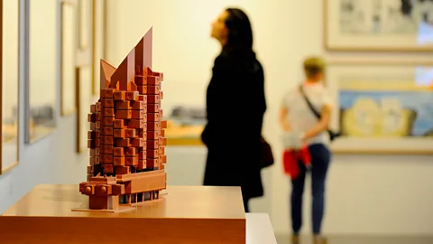 Getty Images The Capsule Tower was designed with modules that could be adapted around a central core (Credit: Getty Images)