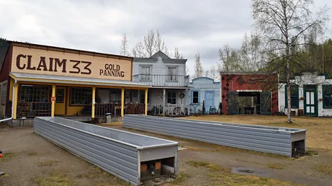 Ryan MacDonald At Claim 33 in Dawson City, visitors can learn to pan for gold by hand (Credit: Ryan MacDonald)