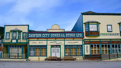 Ryan MacDonald Writer Ryan MacDonald hoped to channel his grandfather’s knack for gold panning in Dawson City, a mining town in Canada’s Yukon Territory (Credit: Ryan MacDonald)