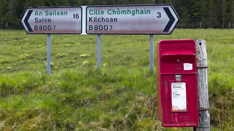 Getty Images The 2011 census showed only 1.7% of people in Scotland had some Scottish Gaelic skills, In a population of five million-plus this amounts to around 87,100 (Credit: Getty Images)